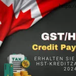 GST/HST-Kreditdaten